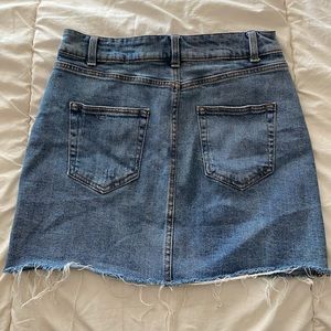 Jean skirt